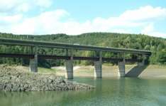 Neue Brücke über den Biggesee