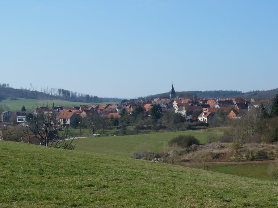 Sachsenberg, Ansicht aus Osten