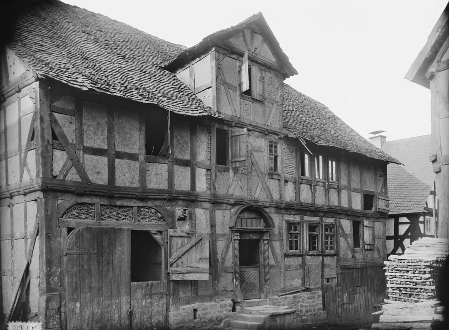 Historisches Fachwerkhaus in Sachsenberg, Haus Nummer 78