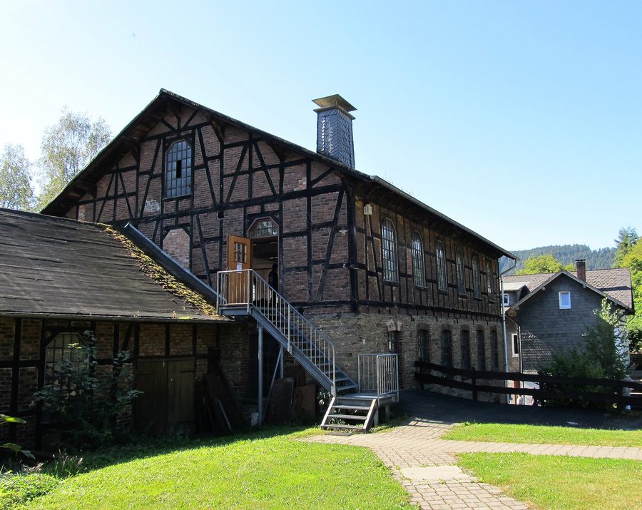 Historische Besteckfabrik Hesse in Fleckenberg, heute als Museum genutzt