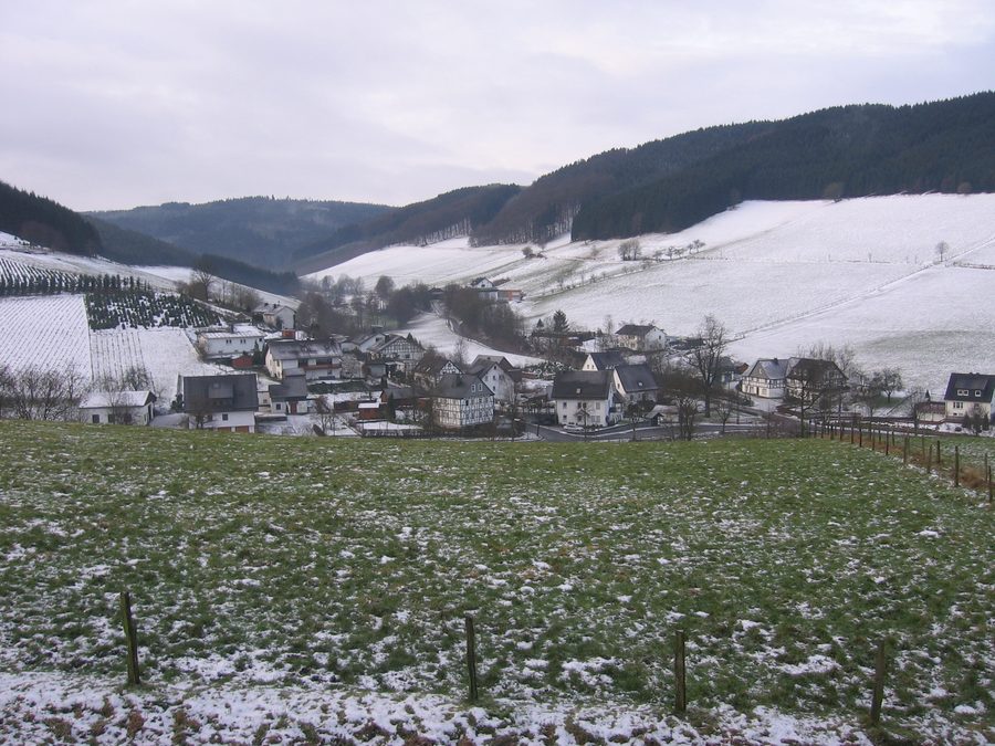 Ortsansicht von Oberhenneborn im Schmallenberger Sauerland