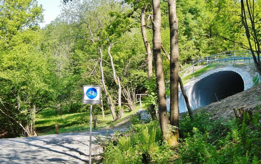 Fahrradstraße im Naturpark Rothaargebirge