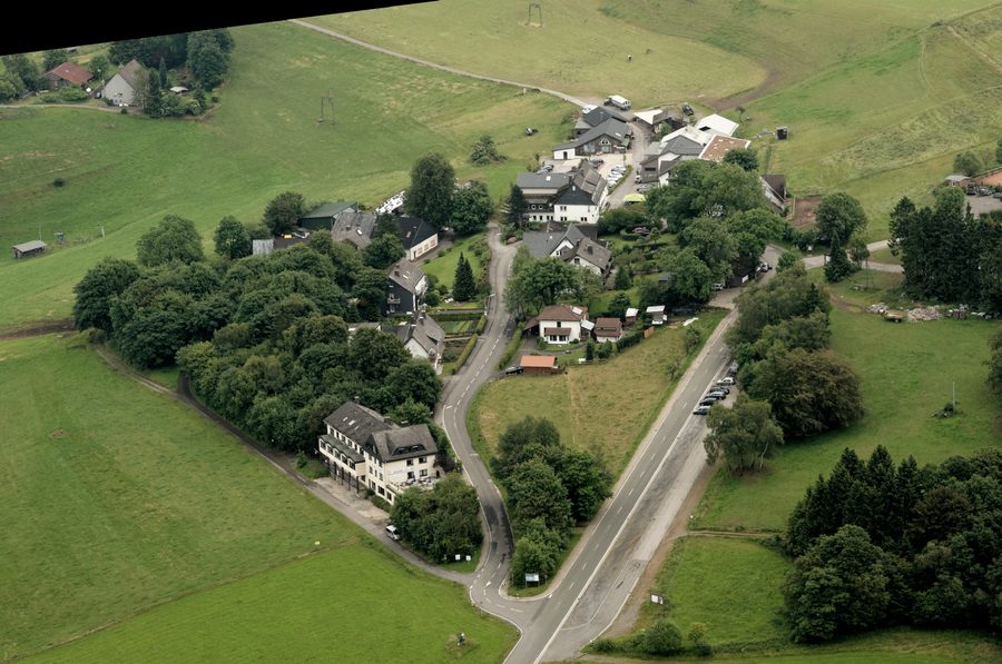 Luftaufnahme von Wildewiese im Sauerland