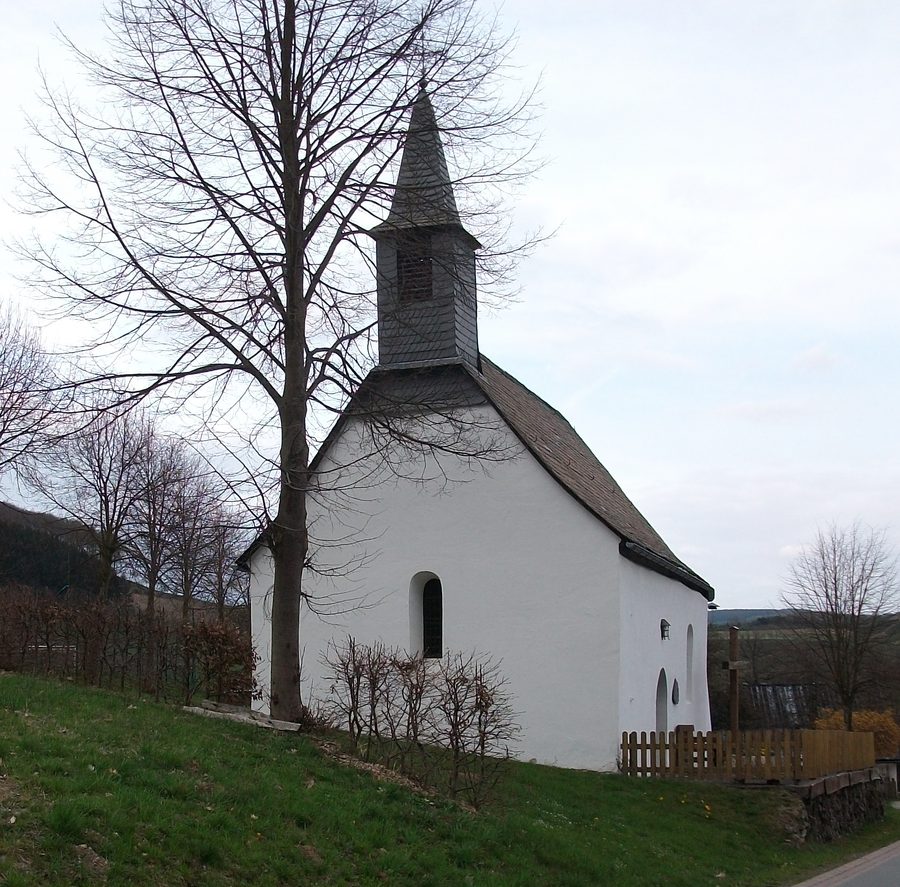 Denkmalgeschützte St.-Agatha-Kapelle in Menkhausen