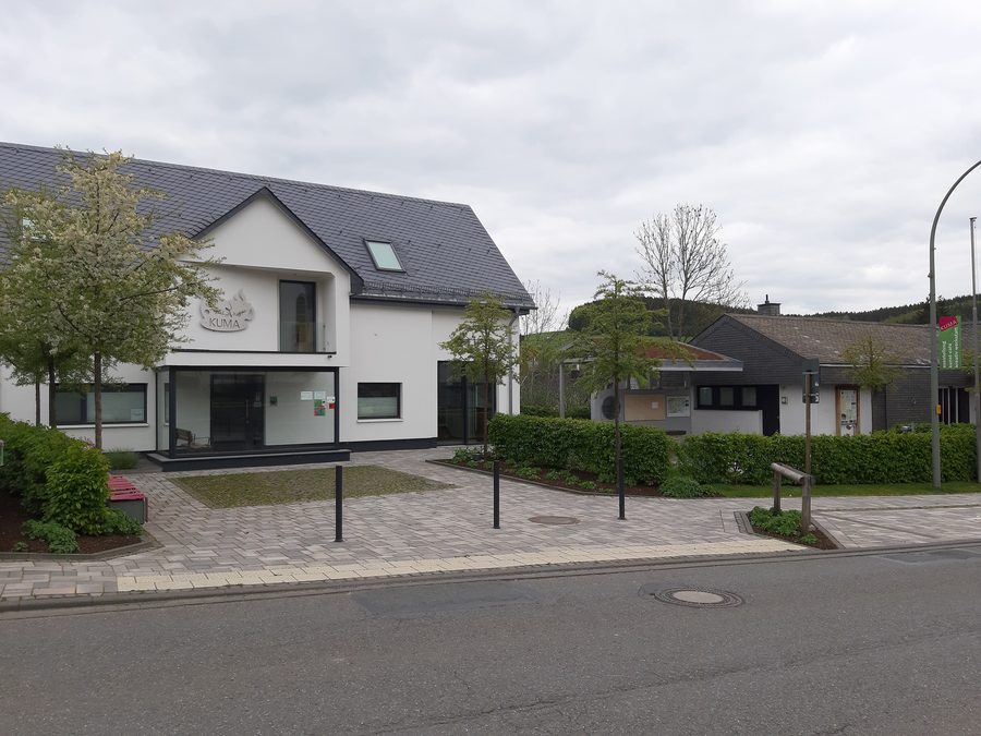 Blick auf das KUMA in Oberschledorn