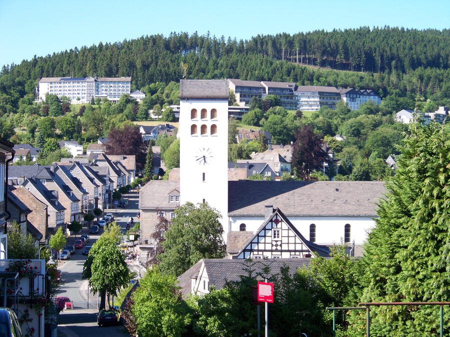 Ortsansicht von Bad Fredeburg bei Schmallenberg