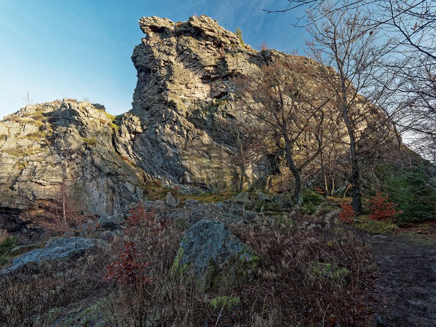 Die Bruchhauser Steine im Naturschutzgebiet bei Olsberg