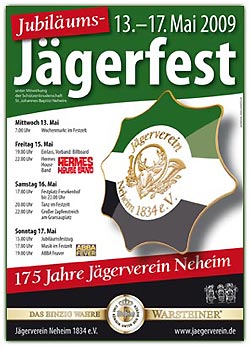 Jägerfest Neheim 2009 - Plakat
