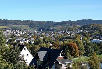 Blick über Olsberg